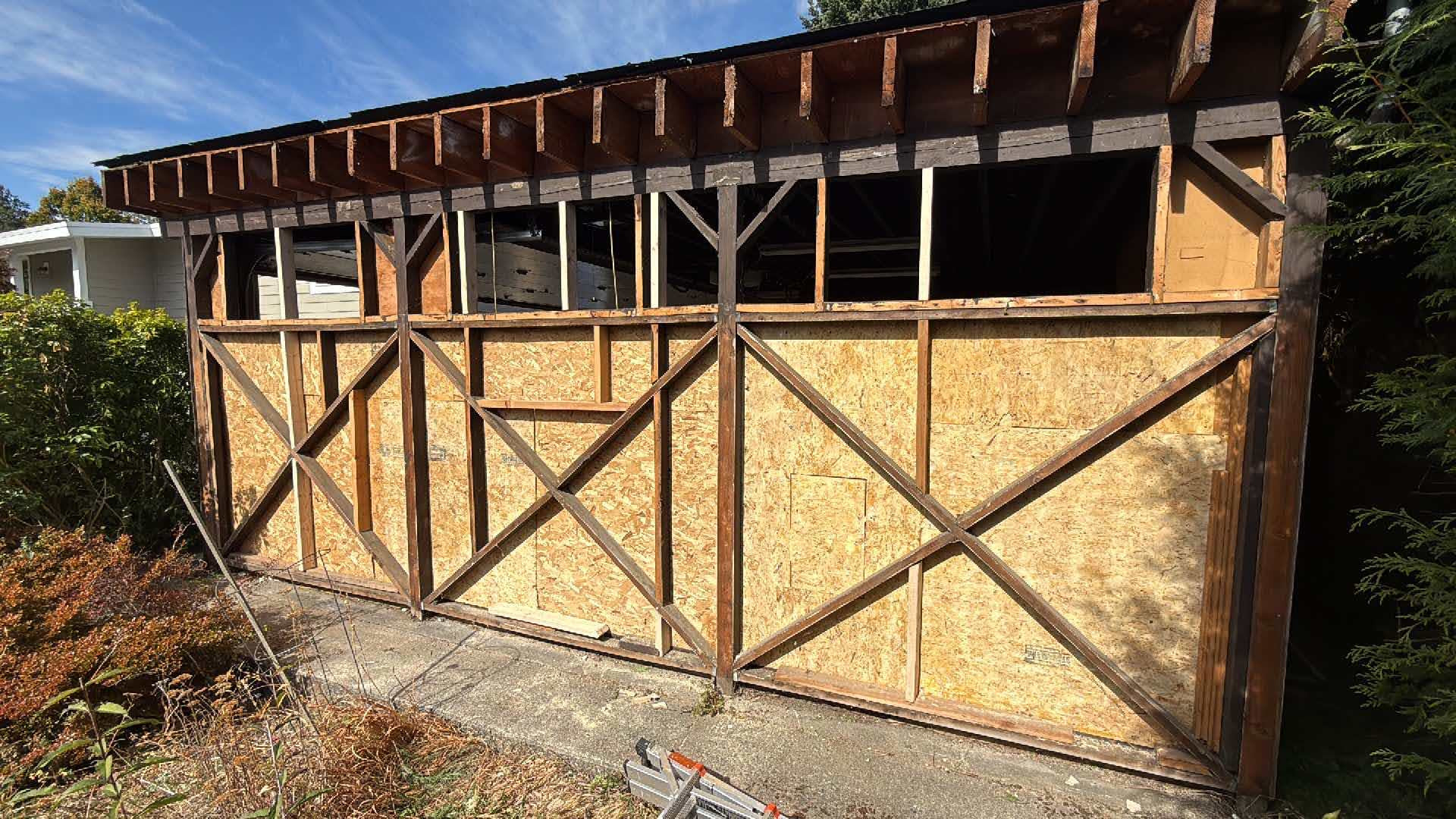 Full Garage Rebuild & Weatherproofing Upgrade