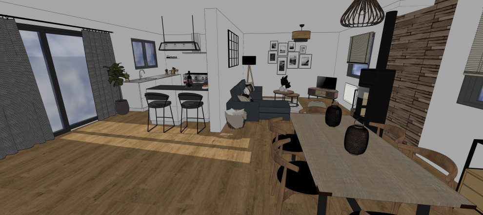 Projet Thorens - perspective 3d