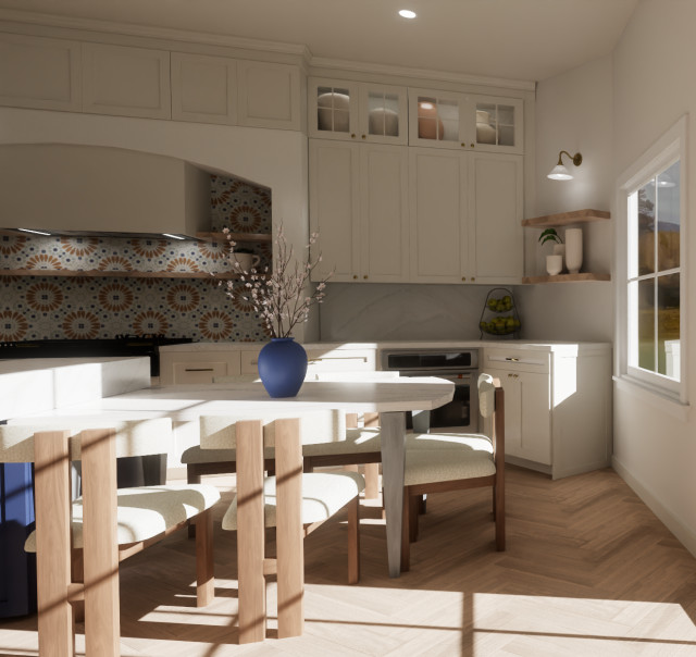 Kitchen transitional