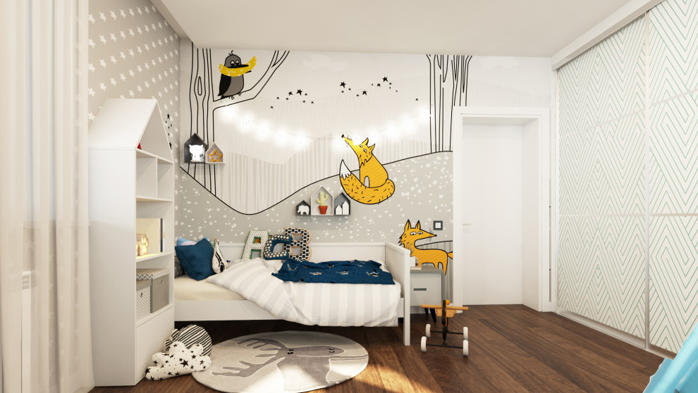 Детская комната для мальчика в частном доме LYAPIDO