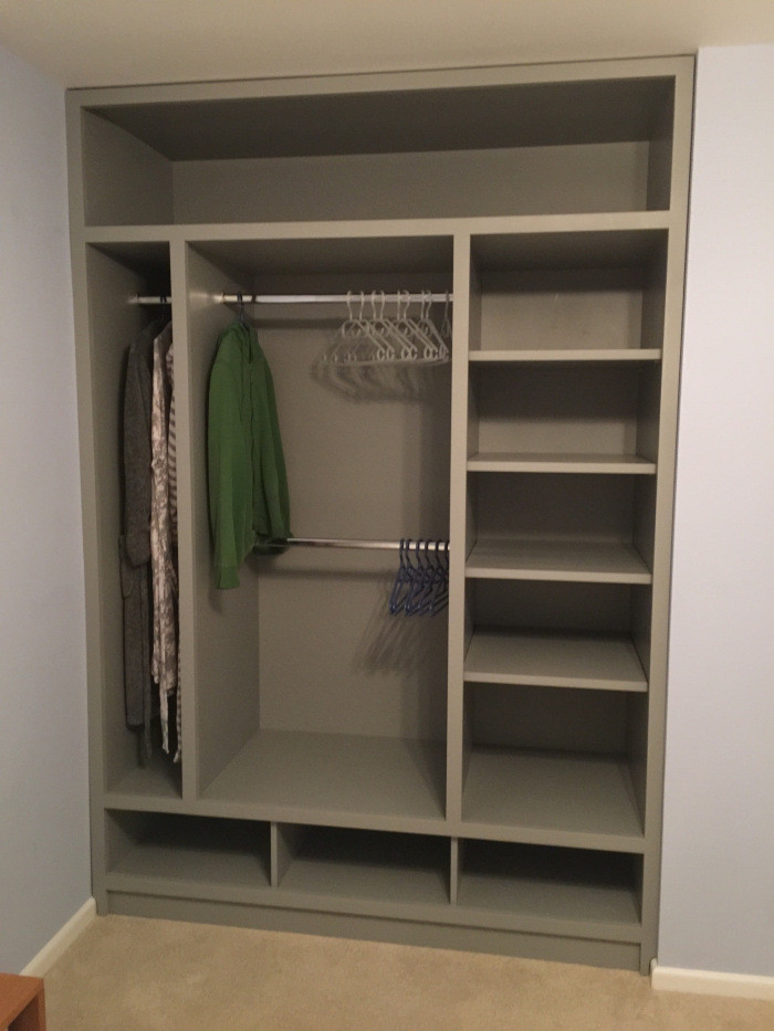 Bespoke Open Wardrobe