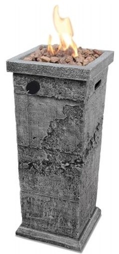 Blue Rhino Glt17222sp Lp Gas Outdoor Fire Column Traditional