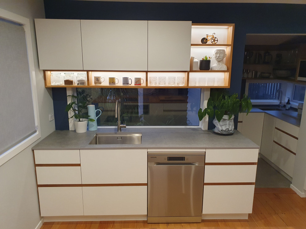 Maximising Storage in Beautifully Linear Kitchen Renovation