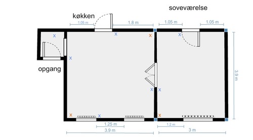 Hjælp til indretning af to stuer en suite 2 stuer en suite