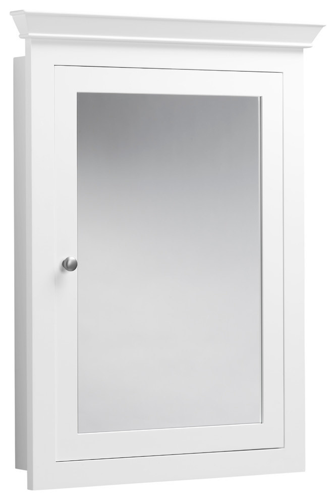 Ronbow Edward 27"x34" Solid Wood Framed Bathroom Medicine