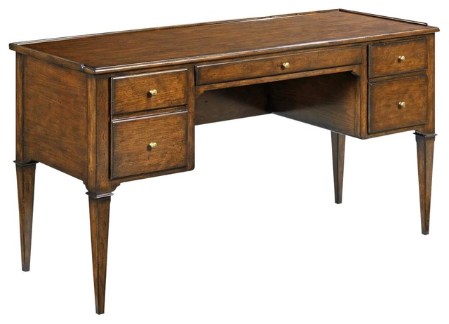 Writing Desk WOODBRIDGE Galleried - Transitional - Desks And Hutches ...
