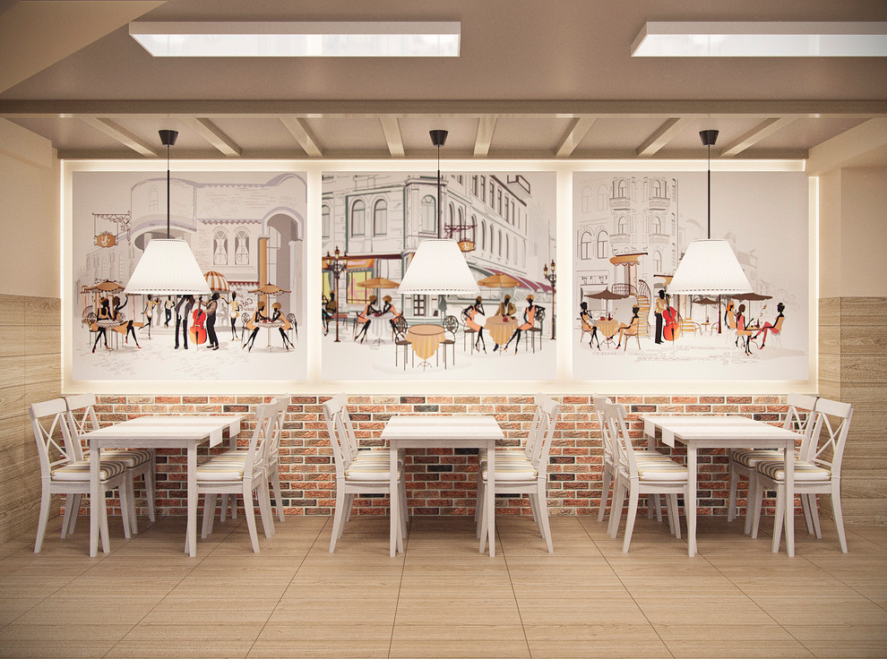 Кафе в продуктовом магазине