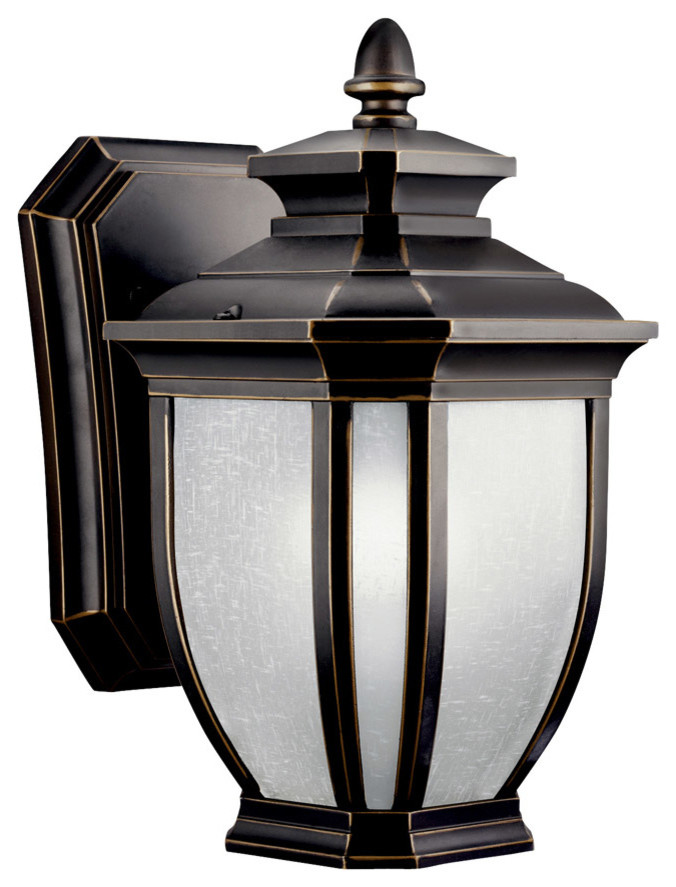 Kichler Salisbury Energy Efficient Rubbed Bronze LED Outdoor Wall