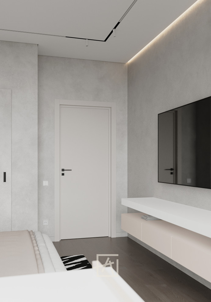 Спальня в нежных тонах