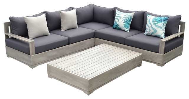 Beranda 3-Piece Outdoor Sectional Patio Set