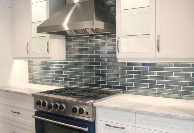 Inspiration for a transitional kitchen remodel in Orange County