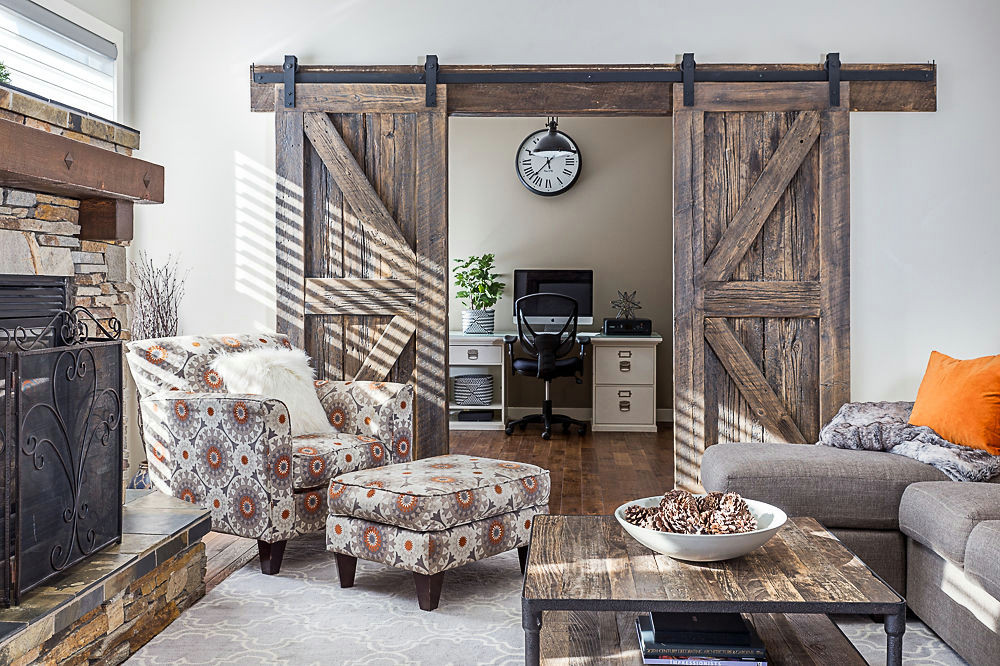 Rustic Family Room Refresh
