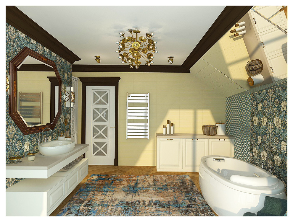 Ванная для той, которая любит Цветы