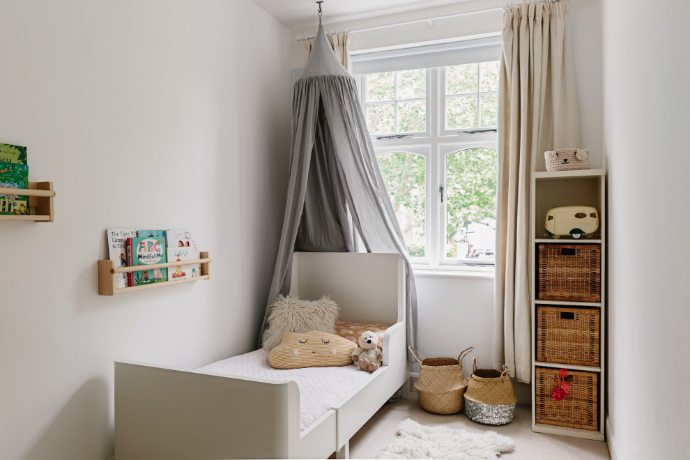 Design ideas for a scandi kids' bedroom in London.