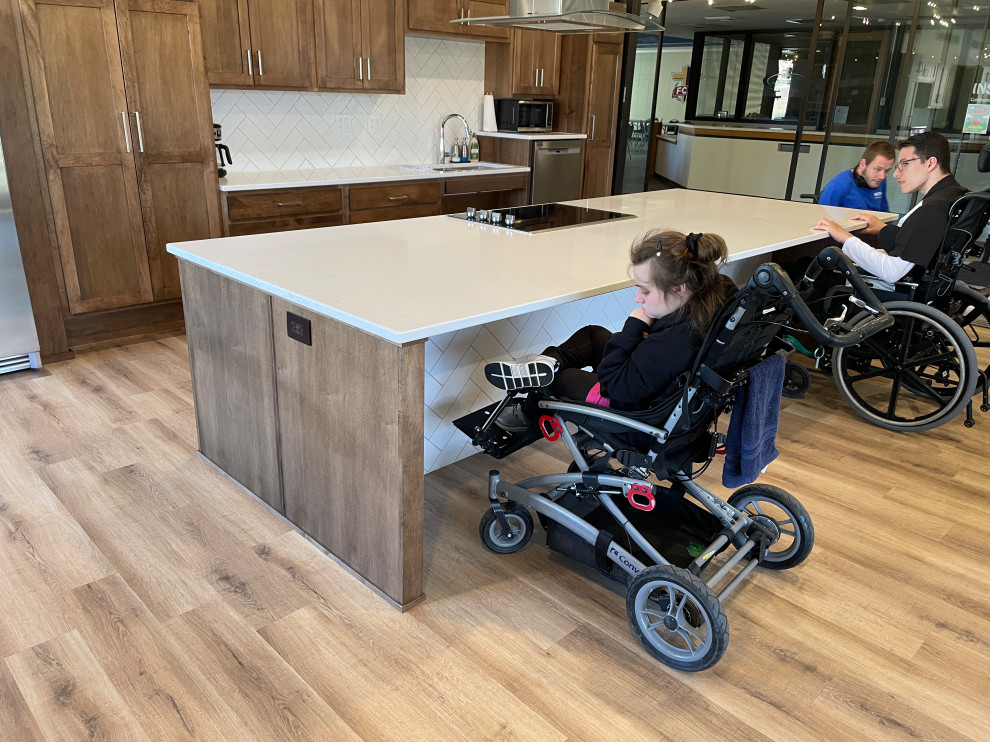 ADA Kitchen Design for Inspire Continuing Care - Transitional - Kitchen ...