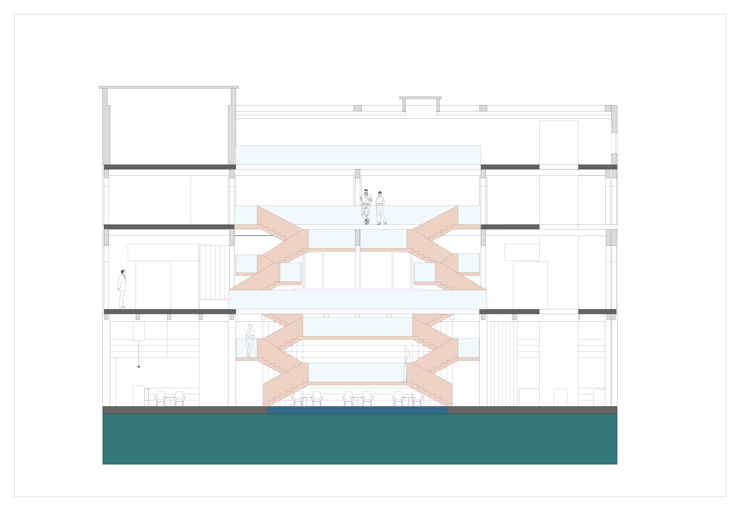 Plan Elévation 2D Concept Store