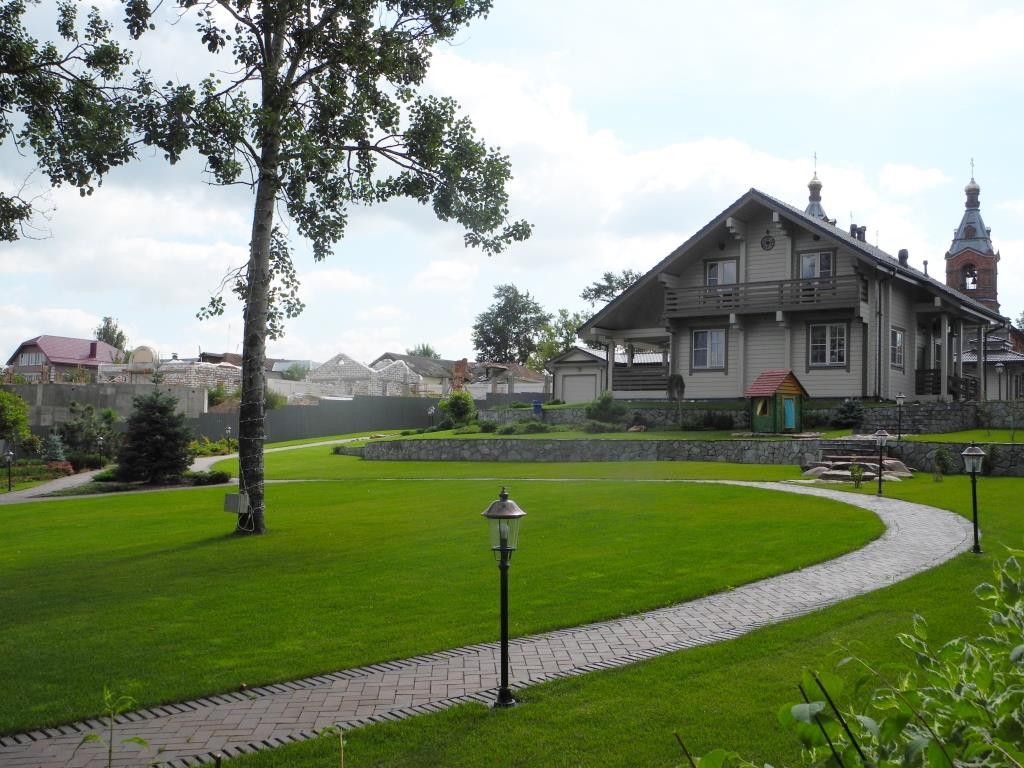 Частный сад в Нижегородской области