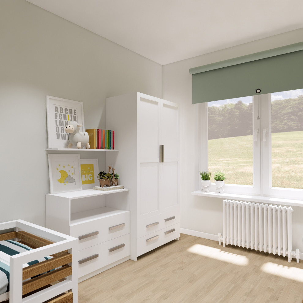 Двухкомнатная квартира 60 м2