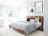 Midcentury Bedroom by Lindye Galloway Interiors