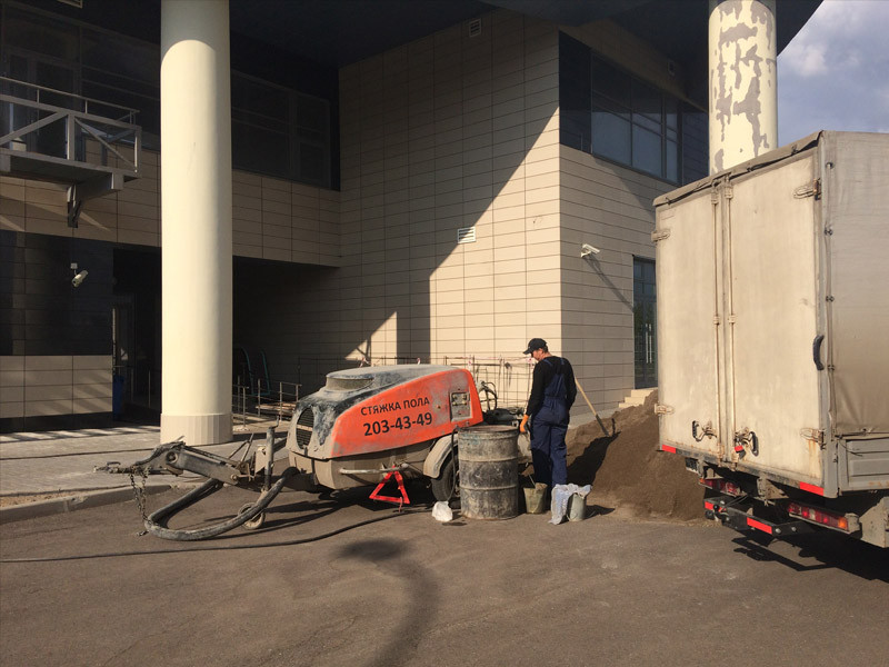 Стяжка пола