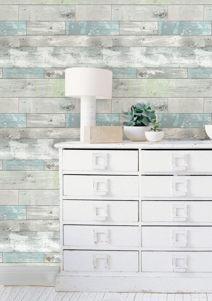 Example of a trendy home design design in Boston