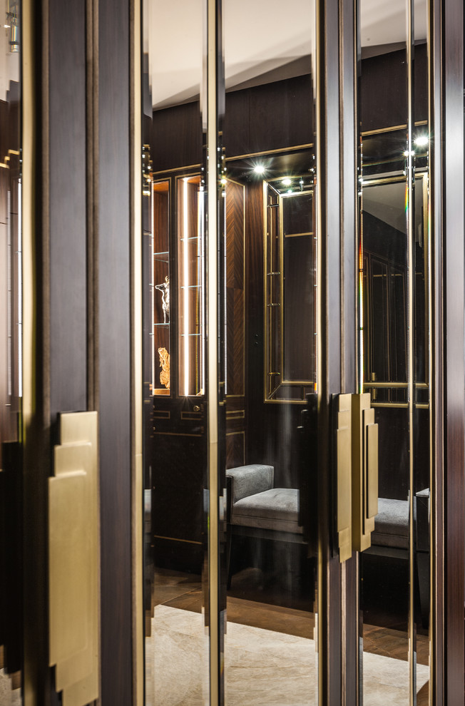 Квартира в темном стиле