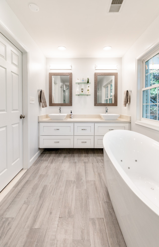 Fascinating Three Story Addition in Dunn Loring VA Bathroom DC