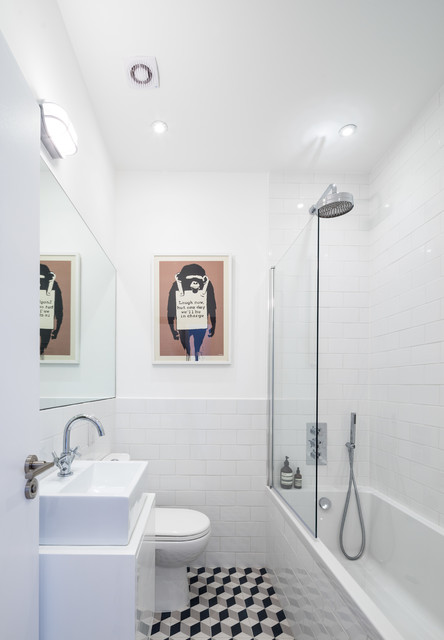 Cathnor Road contemporary-bathroom