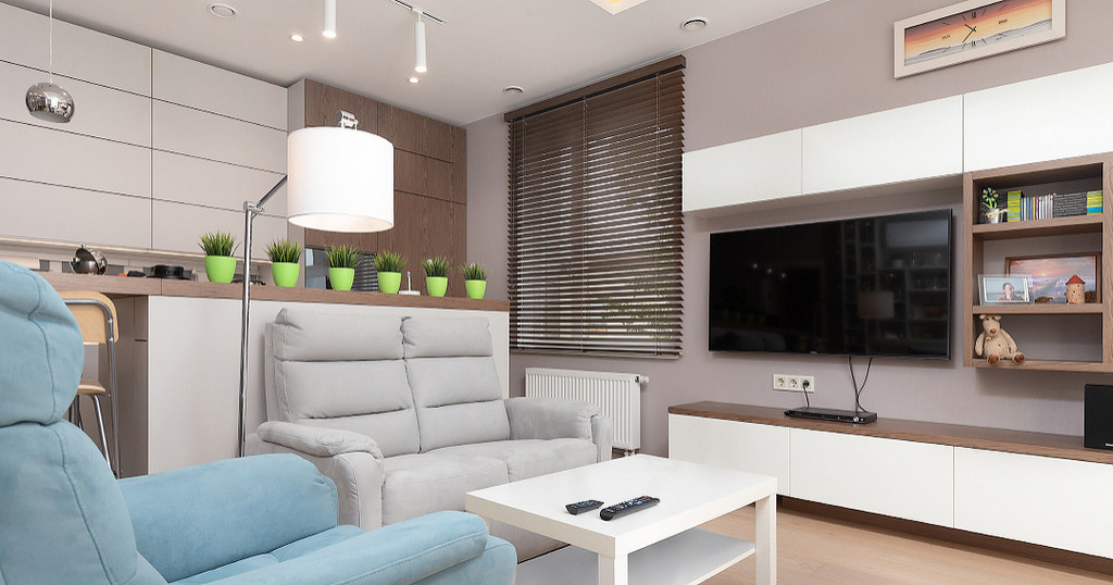 Организация кухни-столовой-гостиной