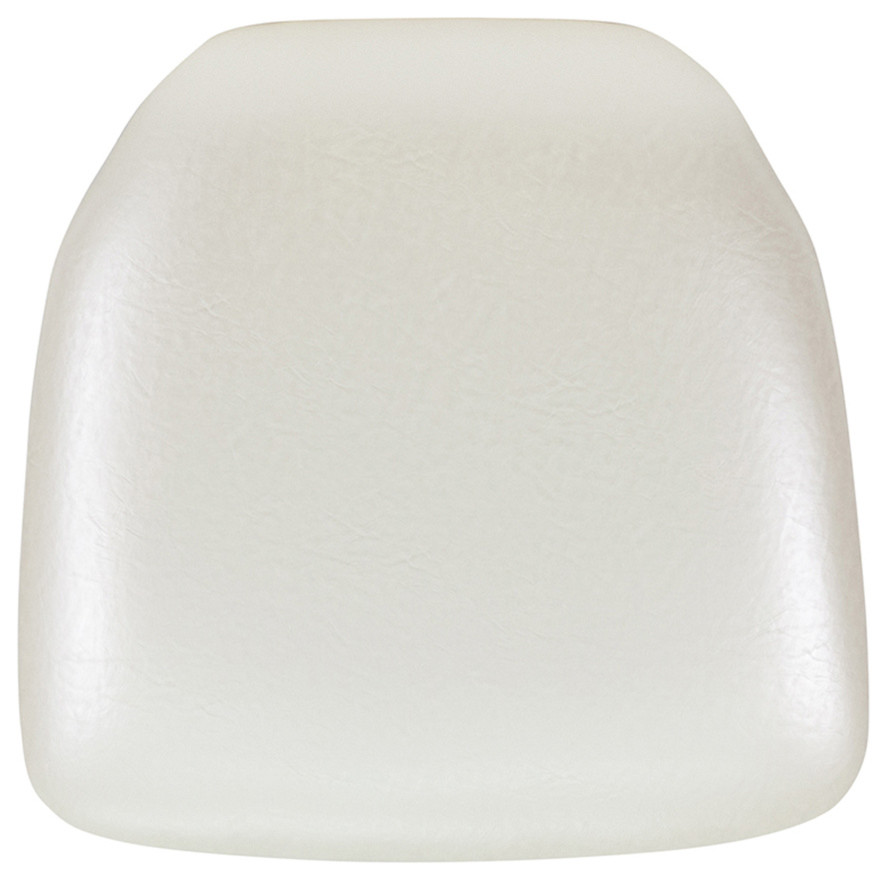 Offex Hard Vinyl Chiavari Chair Cushion Contemporary Seat Cushions