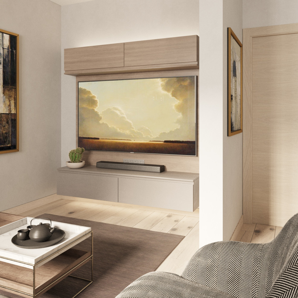 КВАРТИРА В СВЕТЛЫХ ТОНАХ