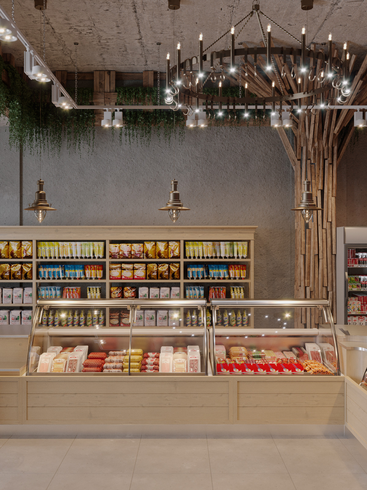 Проект мясного магазина Коляда 2