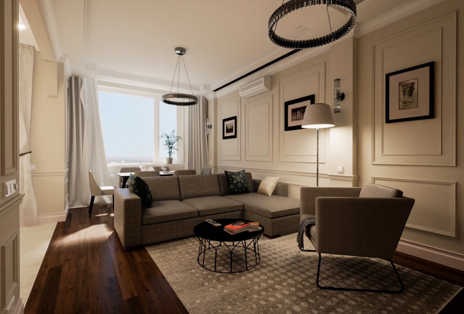 Дизайн квартиры 94 м2