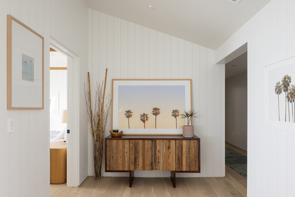 Example of a trendy hallway design in San Luis Obispo