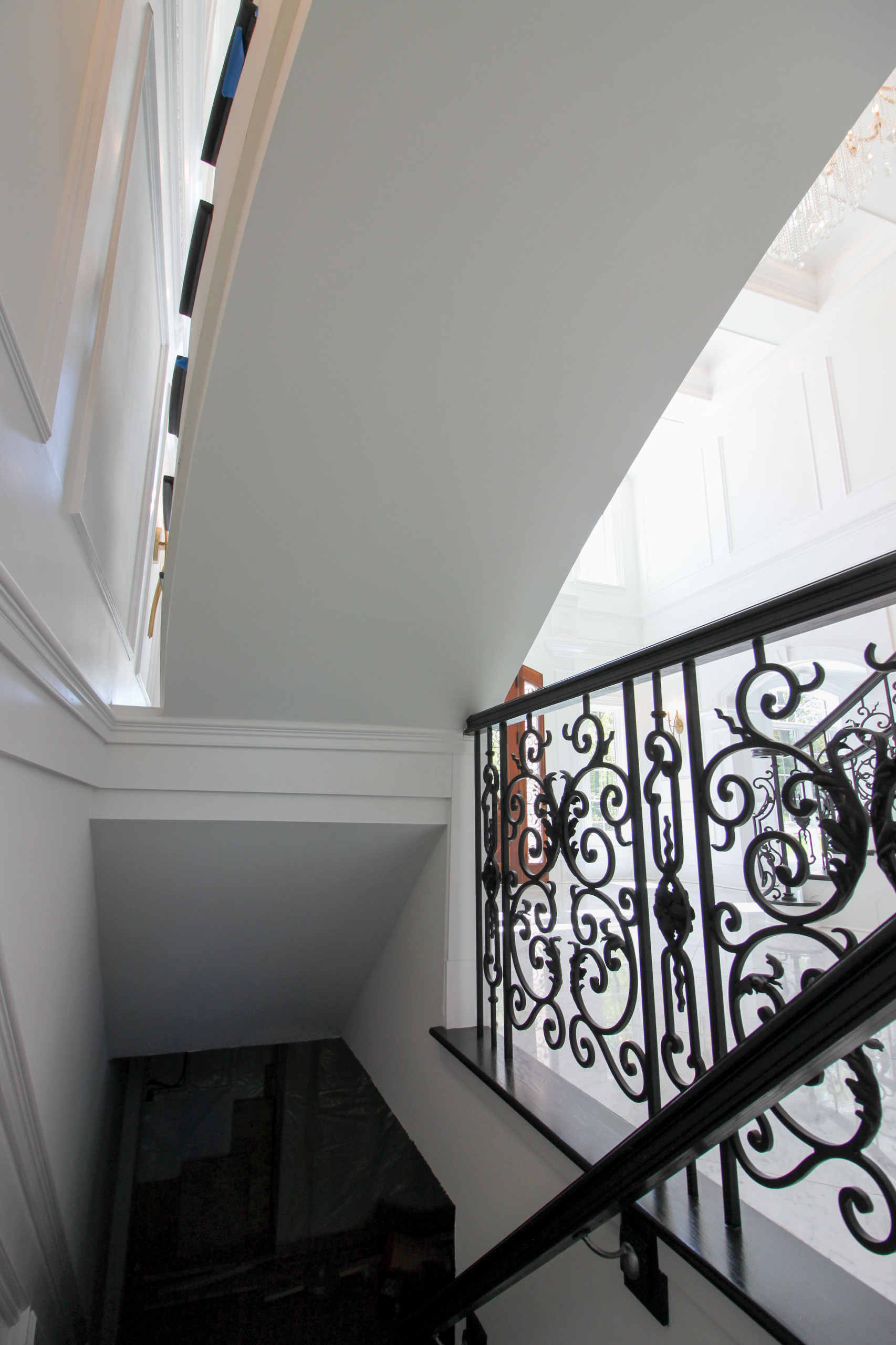 92_Grand Double Staircase in Exquisite Custom Home, Great Falls VA 22066