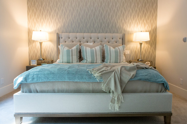Fire Renovation - Transitional - Bedroom - Indianapolis - by Elissa