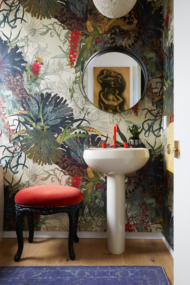Redondo Beach Refined - Eclectic - Powder Room - Los Angeles - by Black ...
