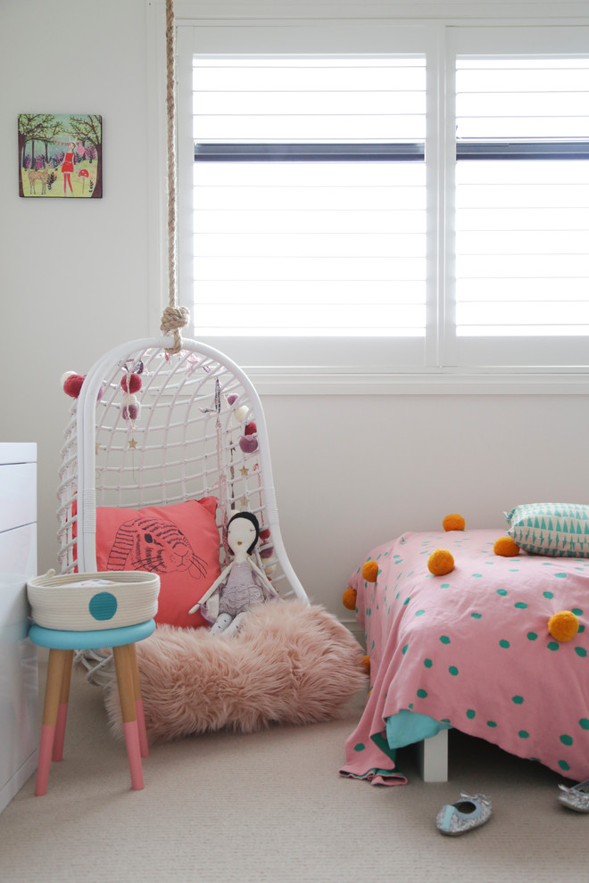 Design ideas for a kids' bedroom for kids 4-10 years old and girls in Melbourne.