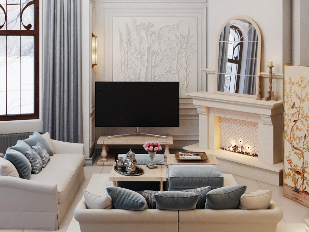 Коттедж в классическом стиле