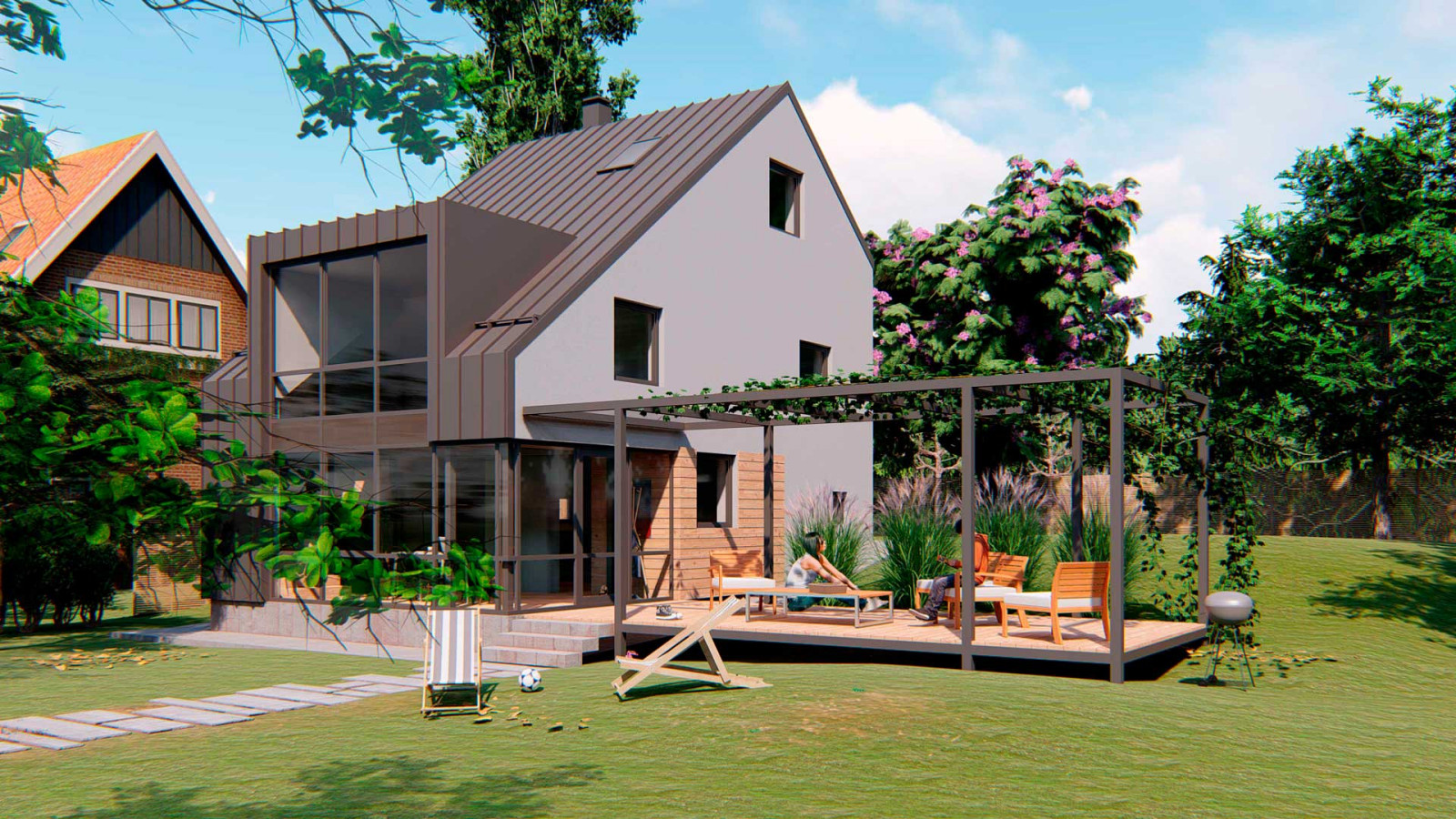 РЕКОНСТРУКЦИЯ ДАЧИ