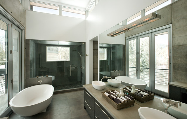 Capitol Creek moderne-salle-de-bain