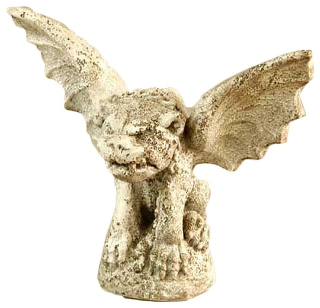 Bulldog Gargoyle 12, Gargoyle Statue - Traditional - Garden Statues And Yard Art - by Bulldog Gargoyle 12, Gargoyle Statue - Traditional - Garden Statues And Yard Art - by