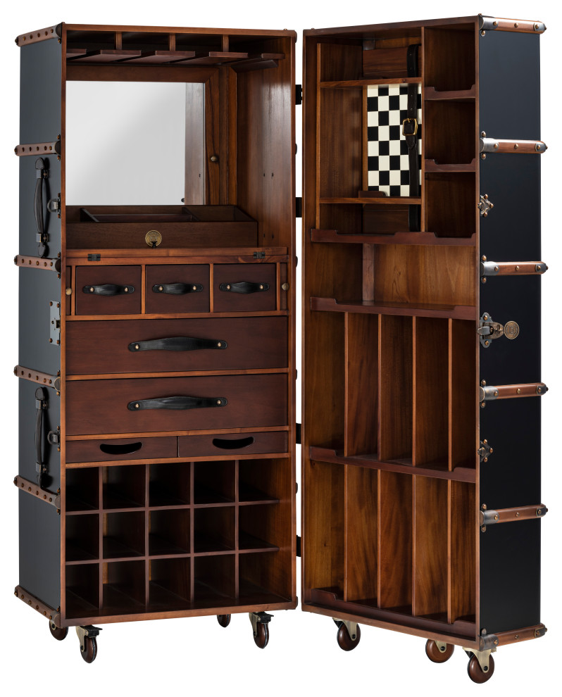 Stateroom Bar, Ivory Traditional Wine And Bar by