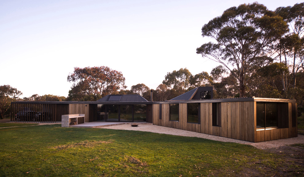 This is an example of a contemporary home design in Canberra - Queanbeyan.