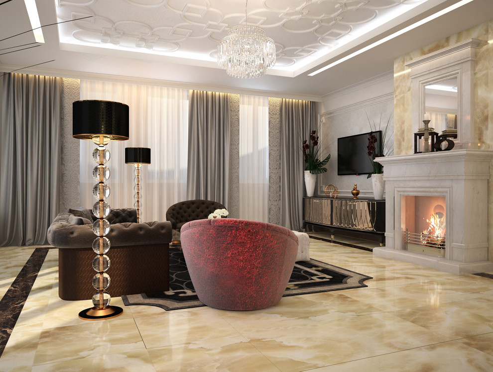 Частный дом в стиле "АР-ДЕКО"   в КП "Бор-11"