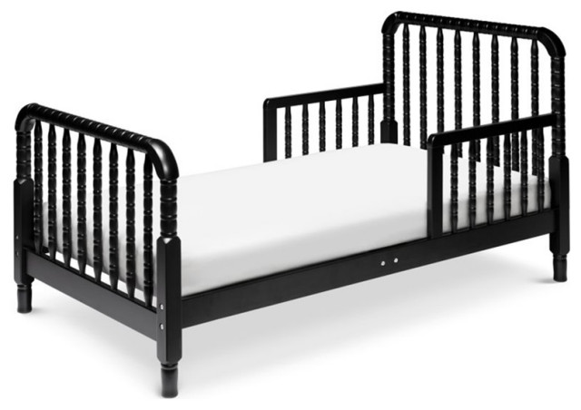 Davinci Jenny Lind Spindle Toddler Bed In Ebony Traditional