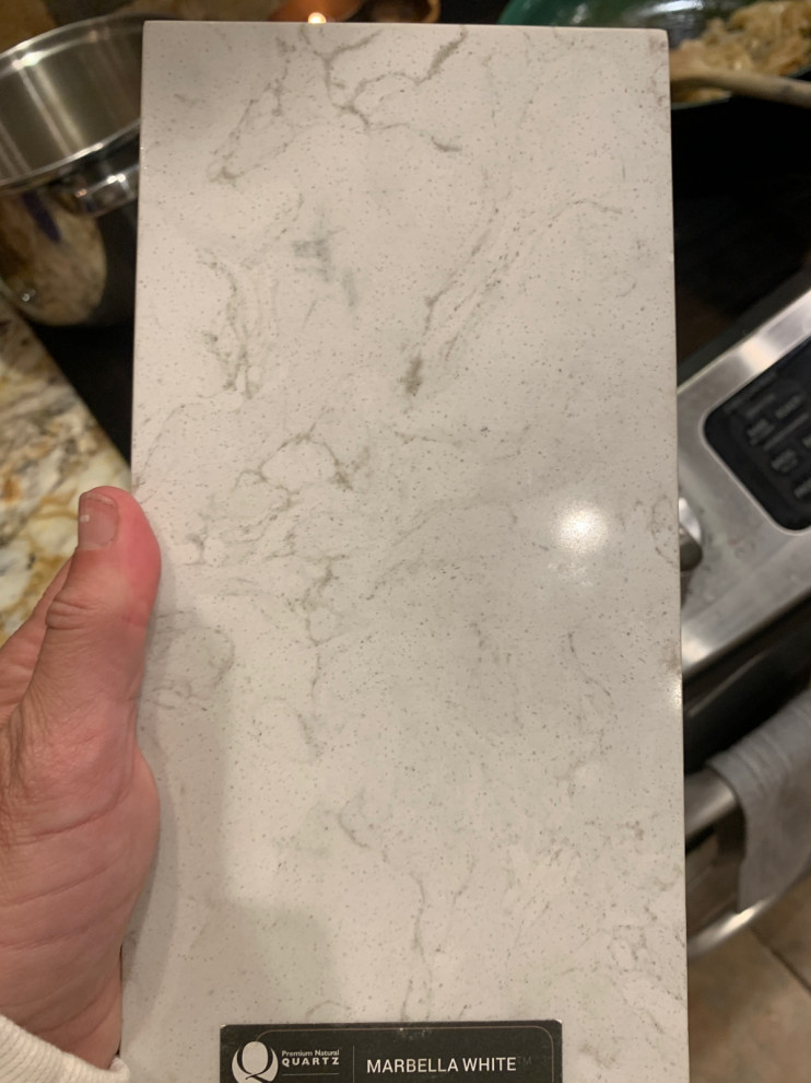 Marbella white quartz