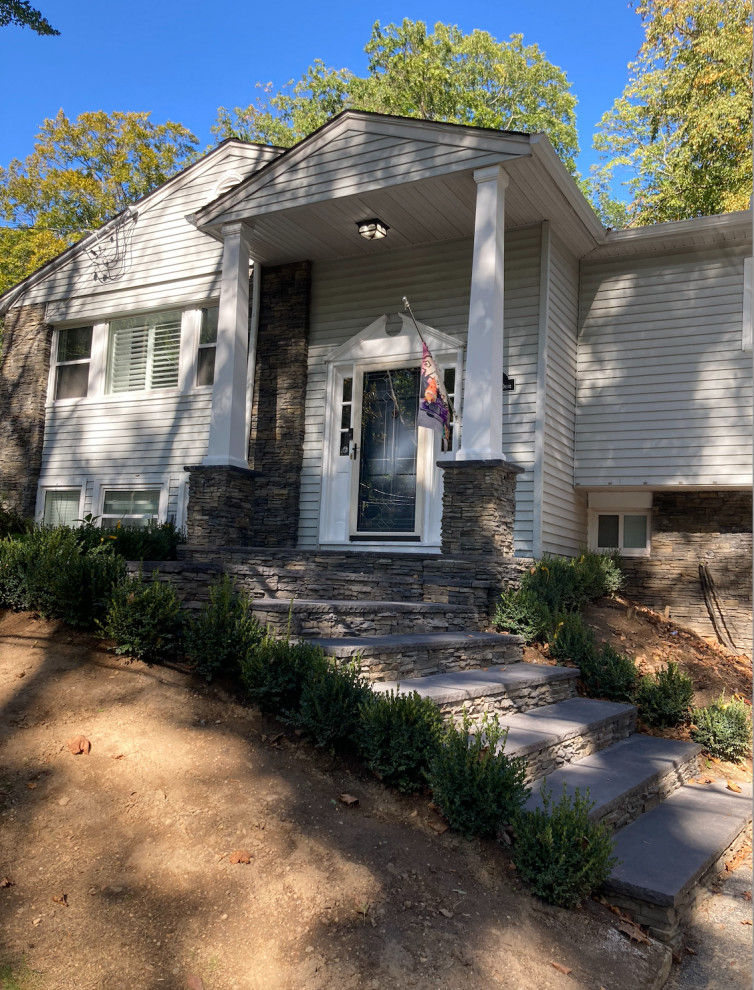 Stone Accents & Steps - Huntington