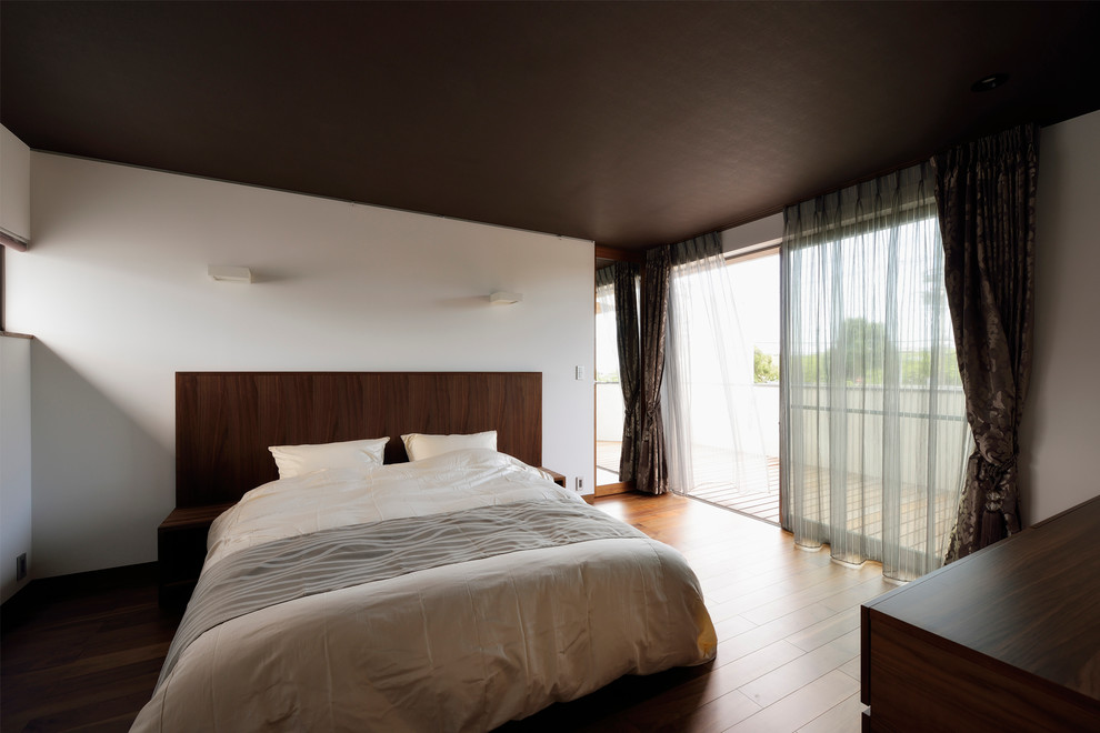 Modern bedroom in Nagoya.