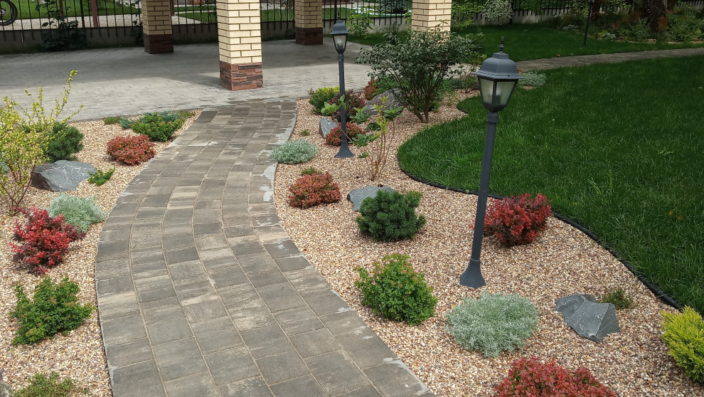 Берёзки и камни